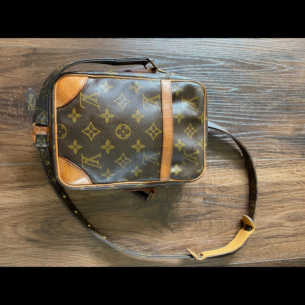 Vintage LV Monogram Danube Crossbody Bag